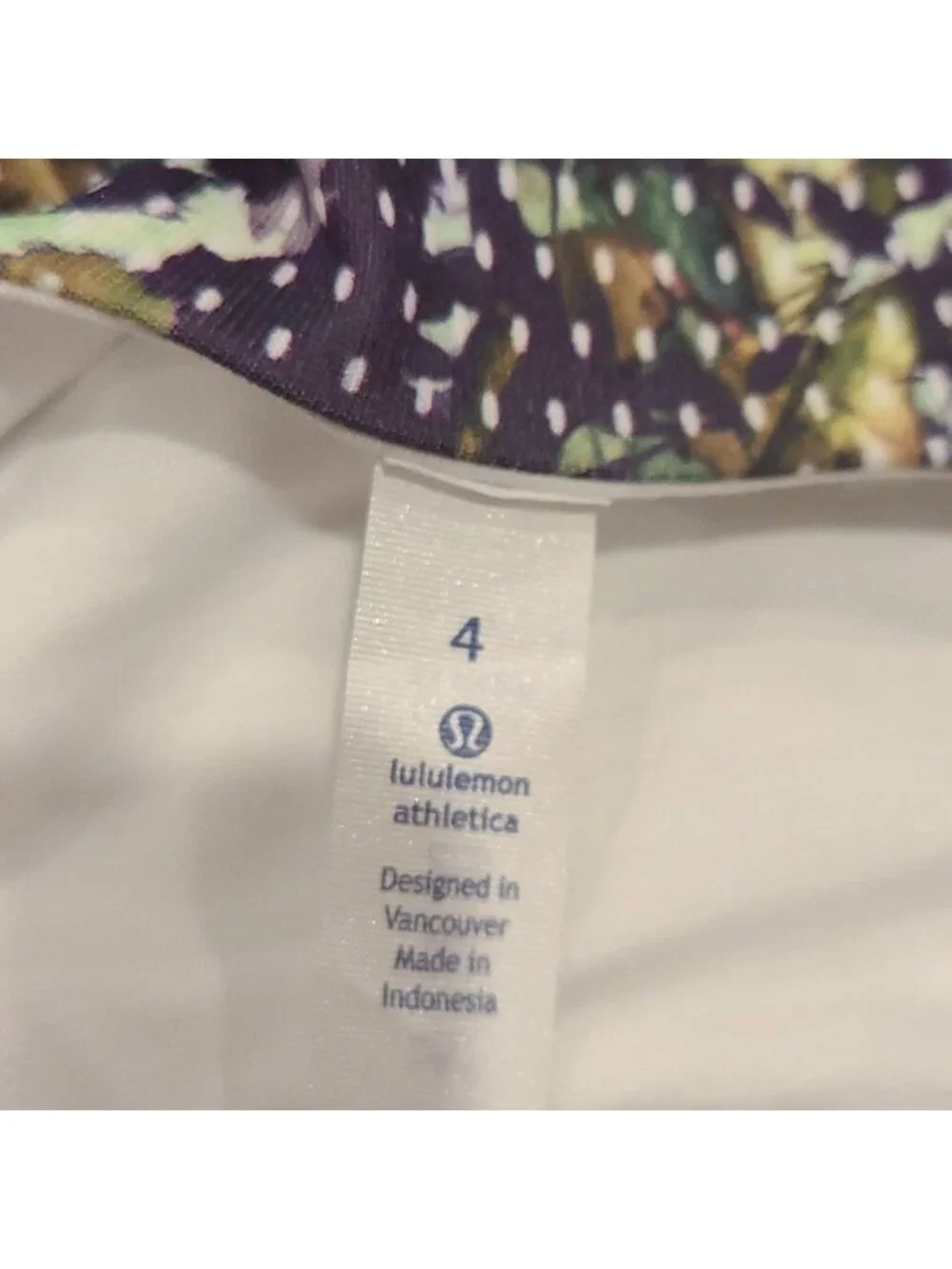 Lululemon Amala Tank floral